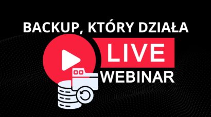 Webinar Backup, który naprawdę działa